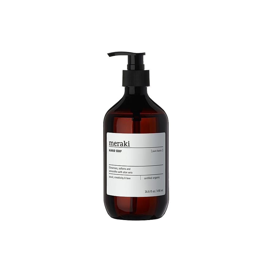 Meraki Hand Soap Pure Basic 490 ml