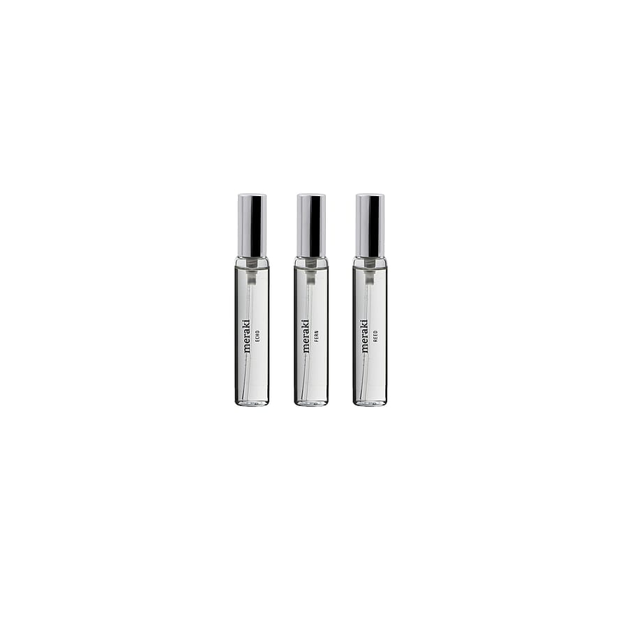 Meraki Eau De Toilette The Sense Collection Klar 3 x 10 ml
