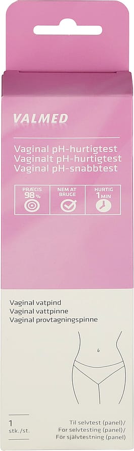 ValMed Vaginal pH-hurtigtest 1 stk