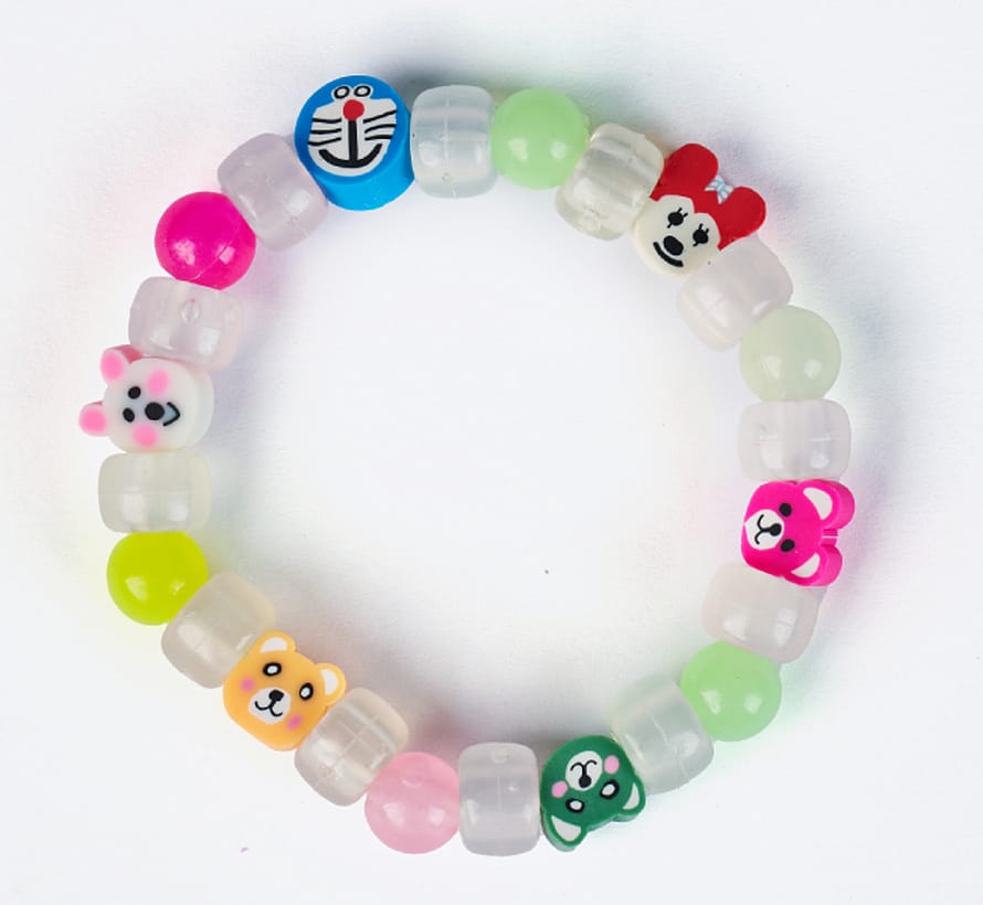 Kræftensbekæmpelse Sol UV-Perlearmbånd Til Børn 2025 Mix