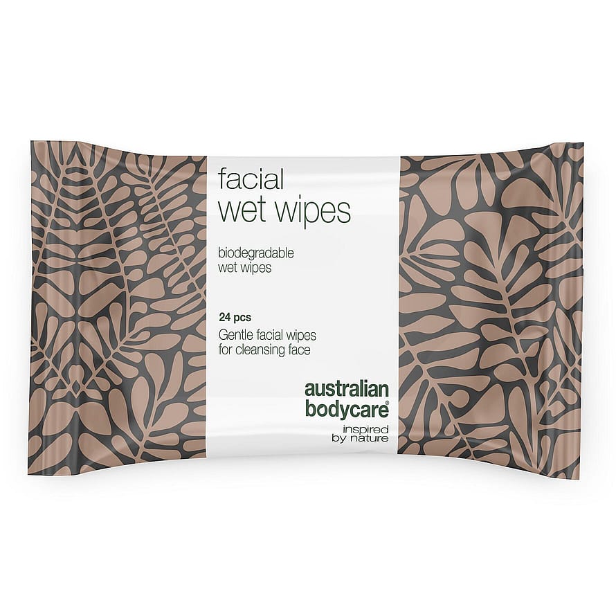 Australian Bodycare Face Wet Wipes 24 stk.