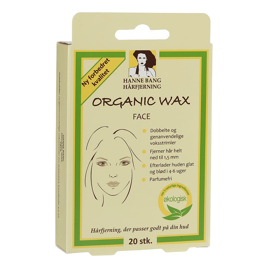 Hanne Bang Organic Wax Face 20 stk
