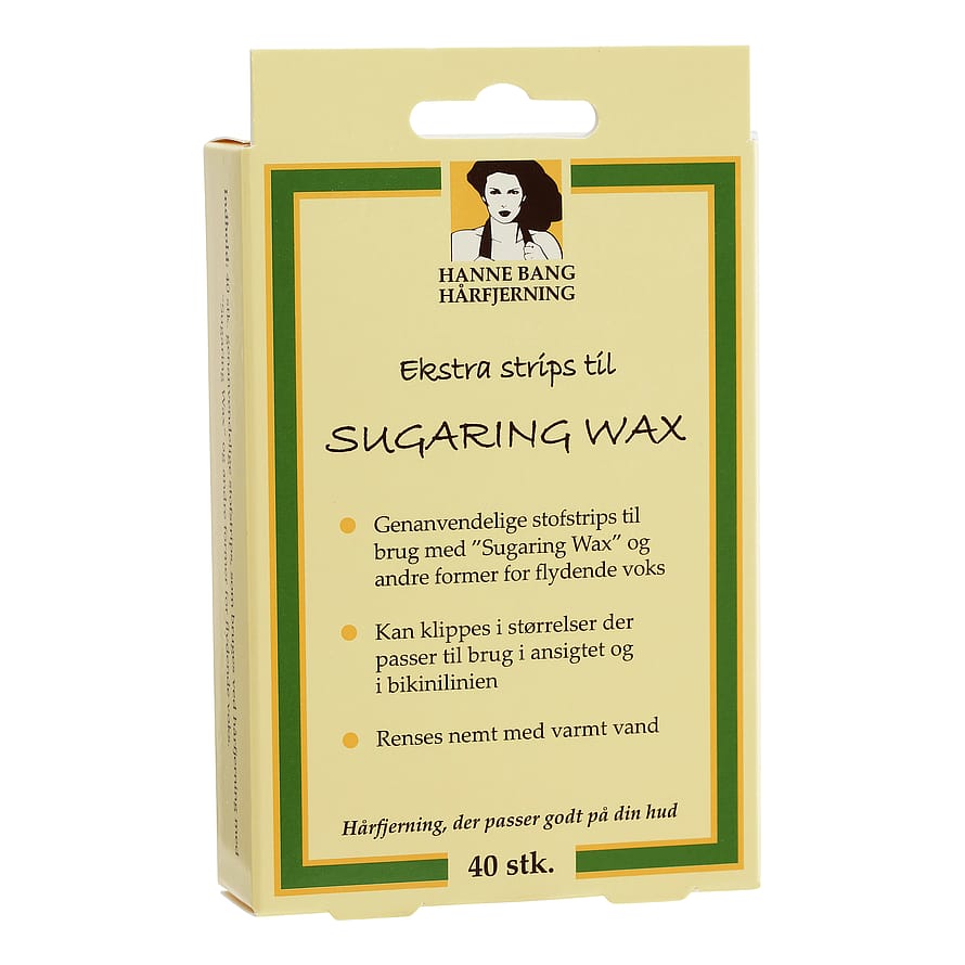 Hanne Bang Ekstra strips til Sugaring Wax 40 stk.