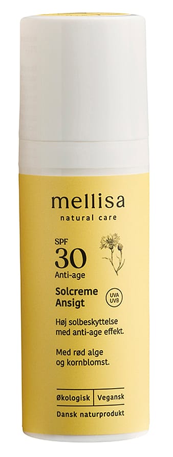 Mellisa Solcreme til ansigt SPF 30 50 ml