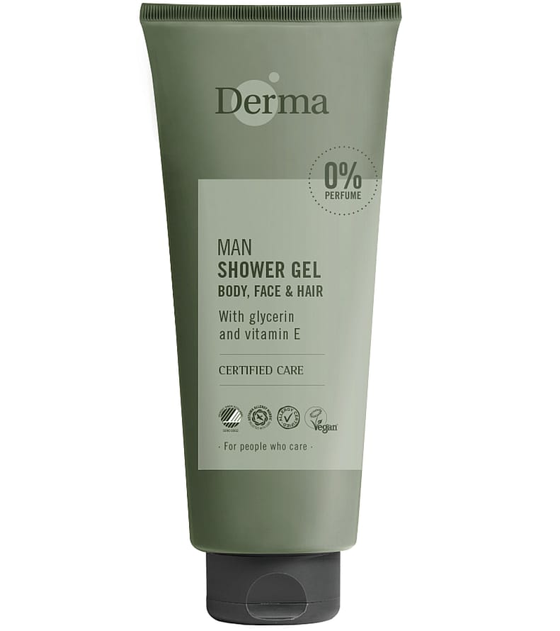 Derma Shower Gel Body Face & Hair 350 ml