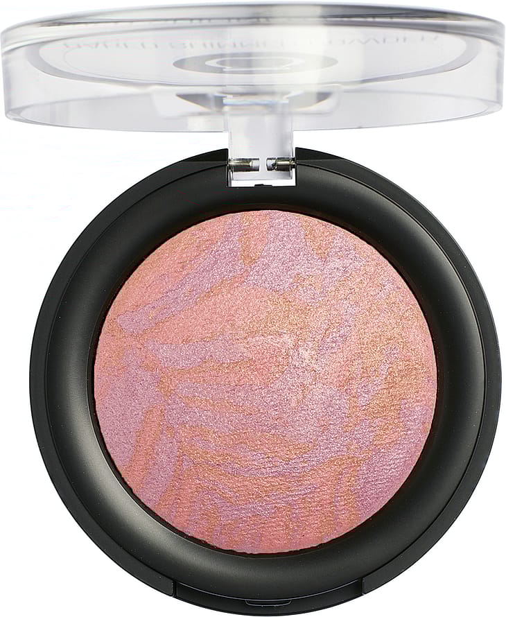 Nilens Jord Baked Shimmer Powder Peach Blush