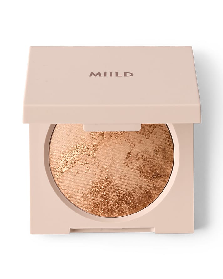 MIILD Skin Glow Baked Bronzer Powder 01 Apricity