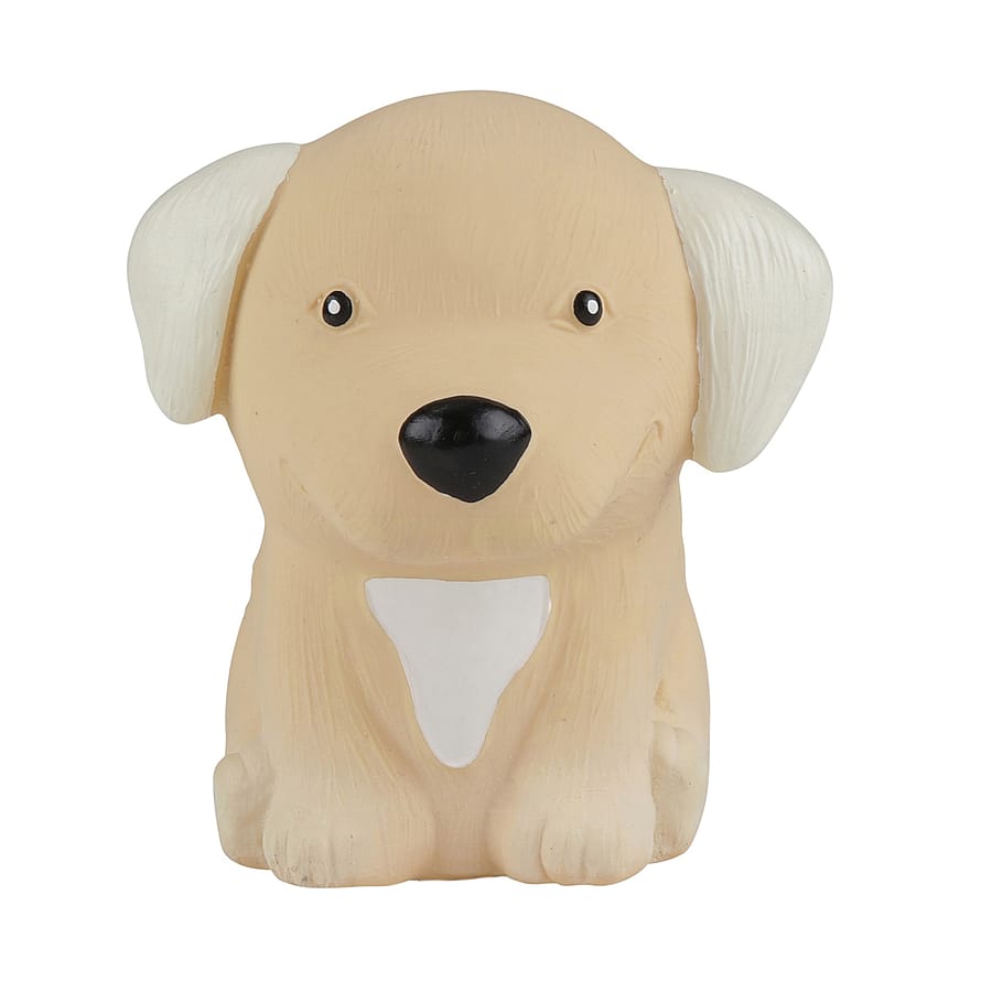 HEVEA Bidedyr Hund Naturgummi Golden Retriever