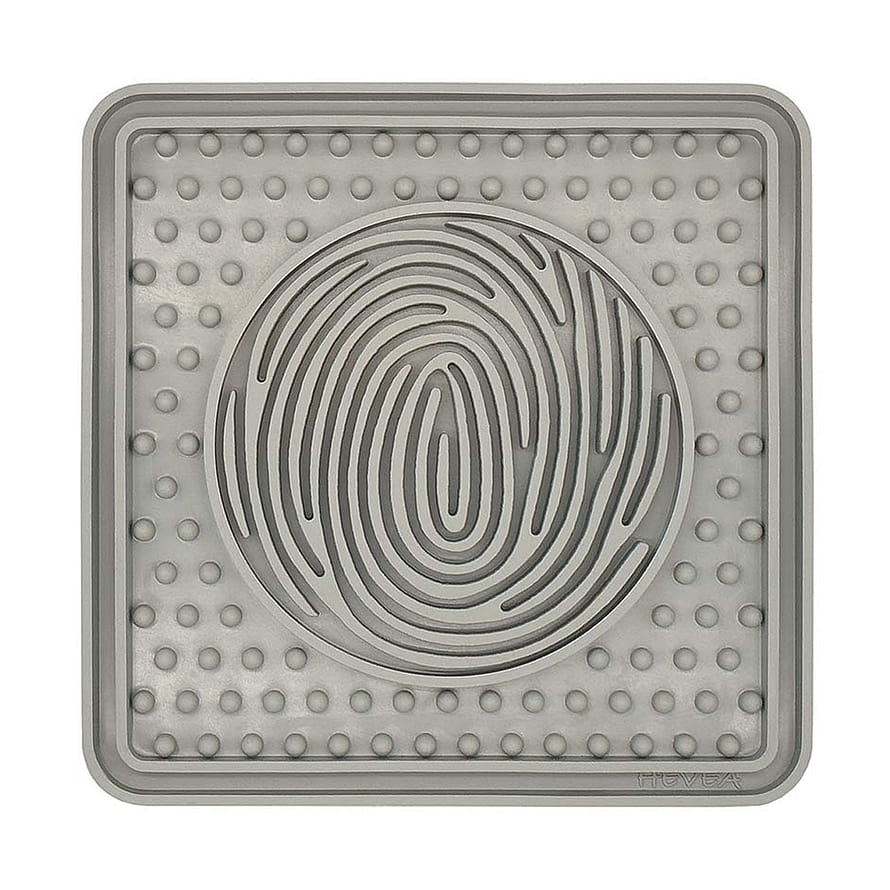 HEVEA Slikkemåtte Naturgummi Cloudy Grey