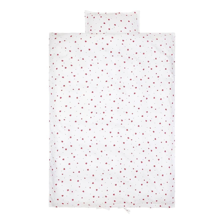 Vanilla Copenhagen Junior Sengetøj Lady Lovebug 100x140 cm