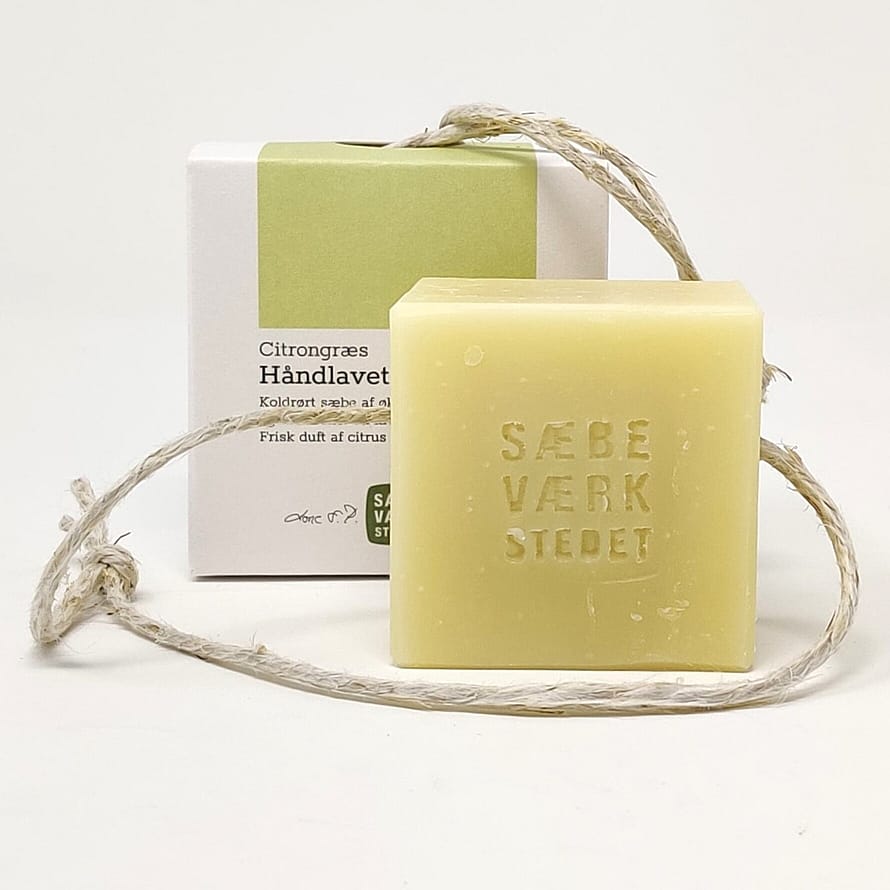 SÆBEVÆRKSTEDET Badesæbe på Snor Citrongræs