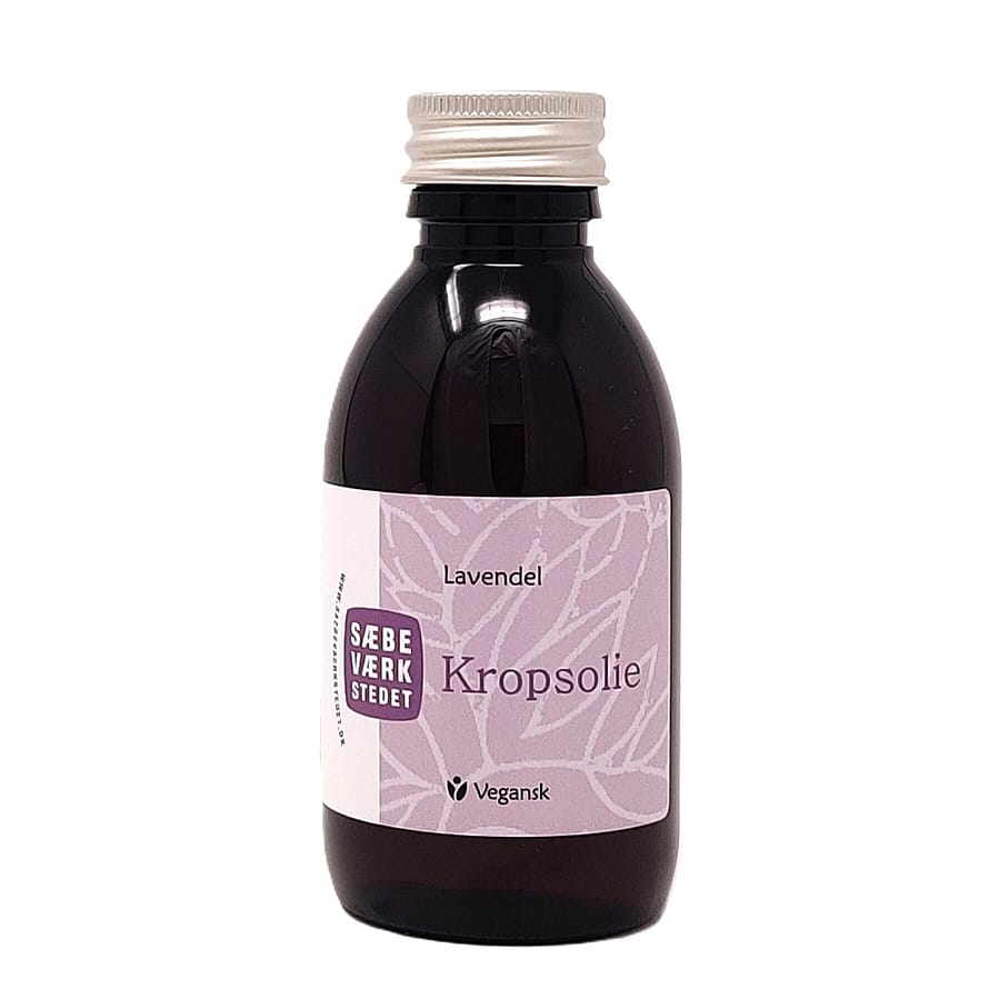 SÆBEVÆRKSTEDET Kropsolie Lavendel 150 ml