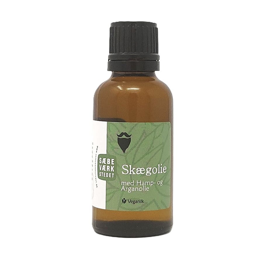 SÆBEVÆRKSTEDET Skægolie med Hamp- og Arganolie
