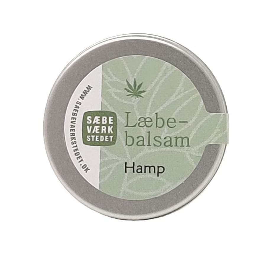 SÆBEVÆRKSTEDET Hamp læbebalsam 1 stk.