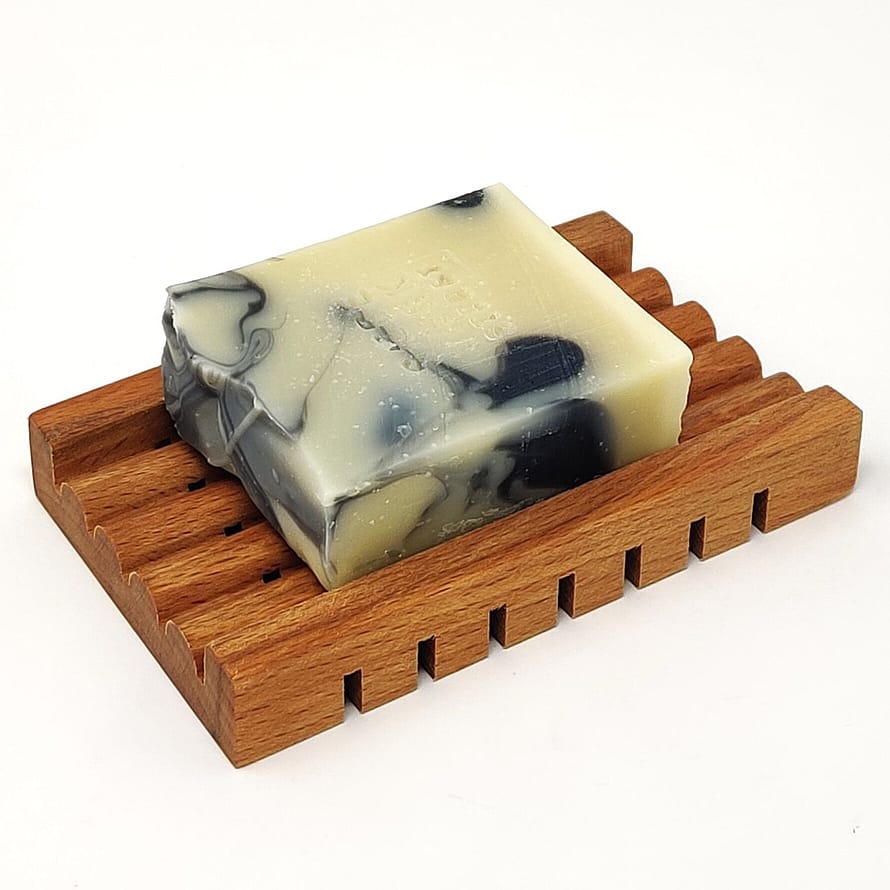 SÆBEVÆRKSTEDET Sæbeskål i olieret Egetræ