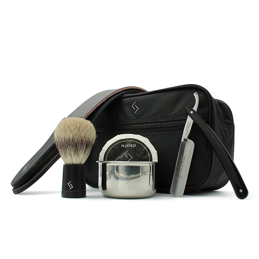 Njord Straight Razor Starter Set 1 sæt