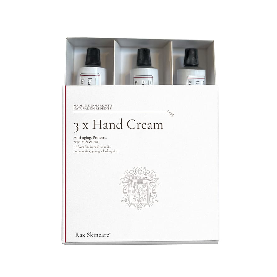 RAZ Skincare New & Improved Hand Cream 3 x 25 ml