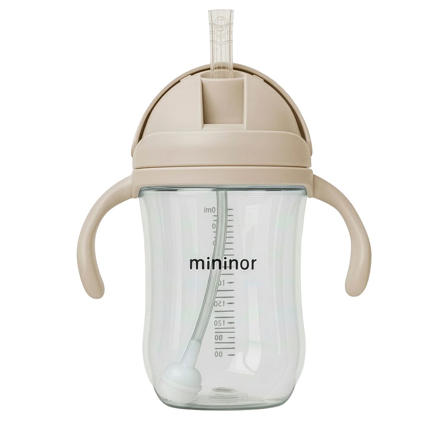 Mininor Sugerørskop Tritan Skyet Morgen 330 ml