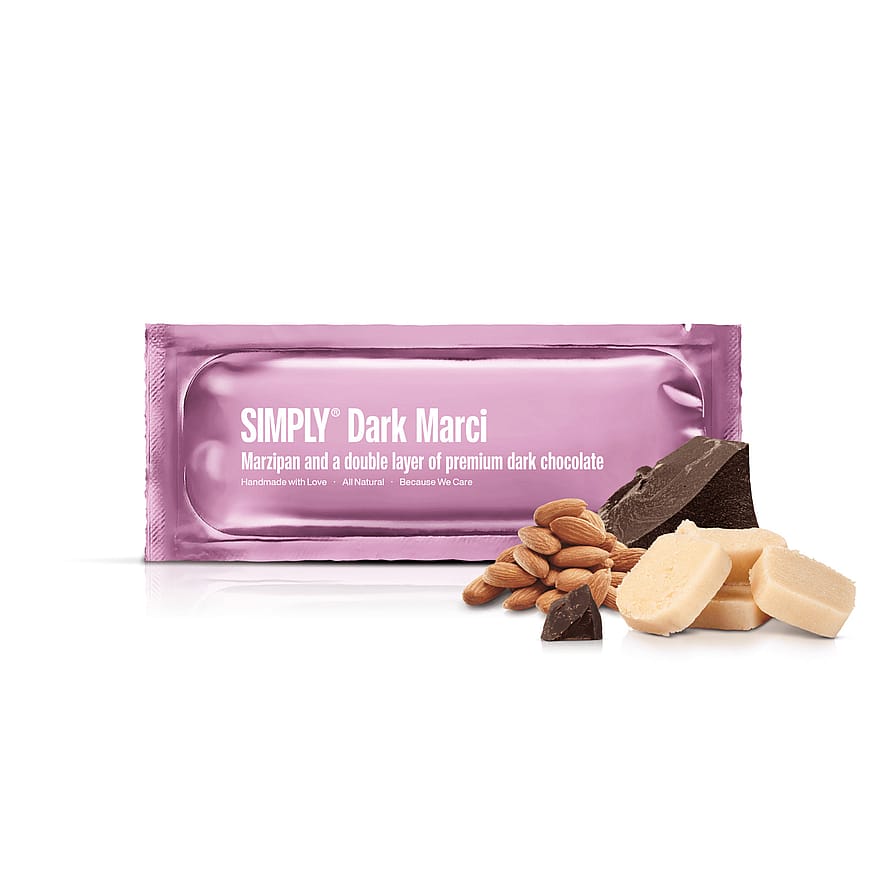 Simply Chocolate Chokoladebar Dark Marci Marcipan 40 g