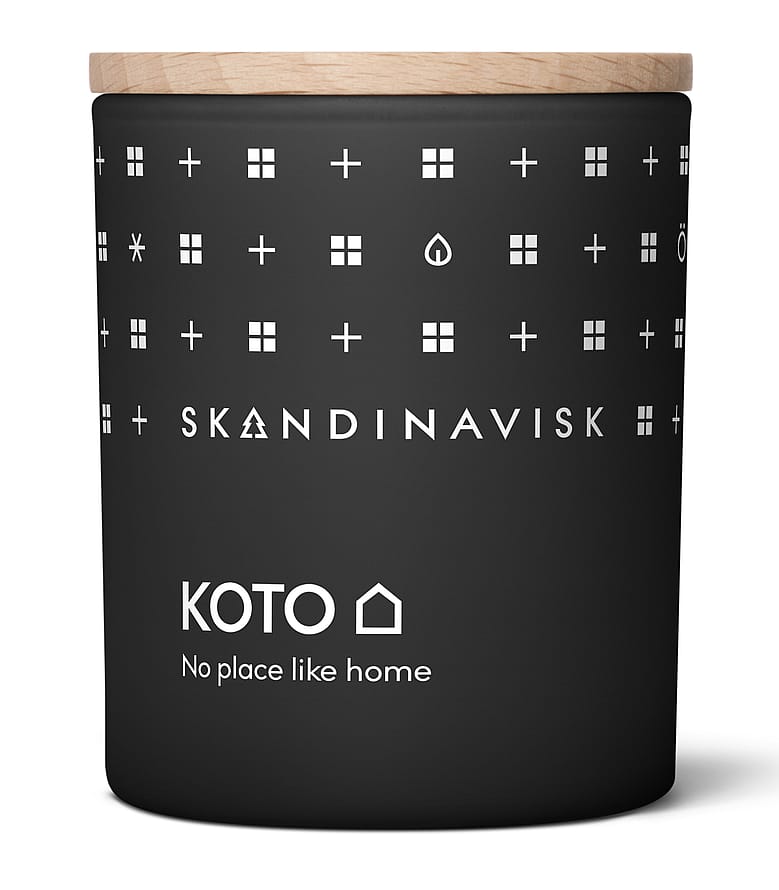 SKANDINAVISK KOTO Duftlys med Låg 65 g