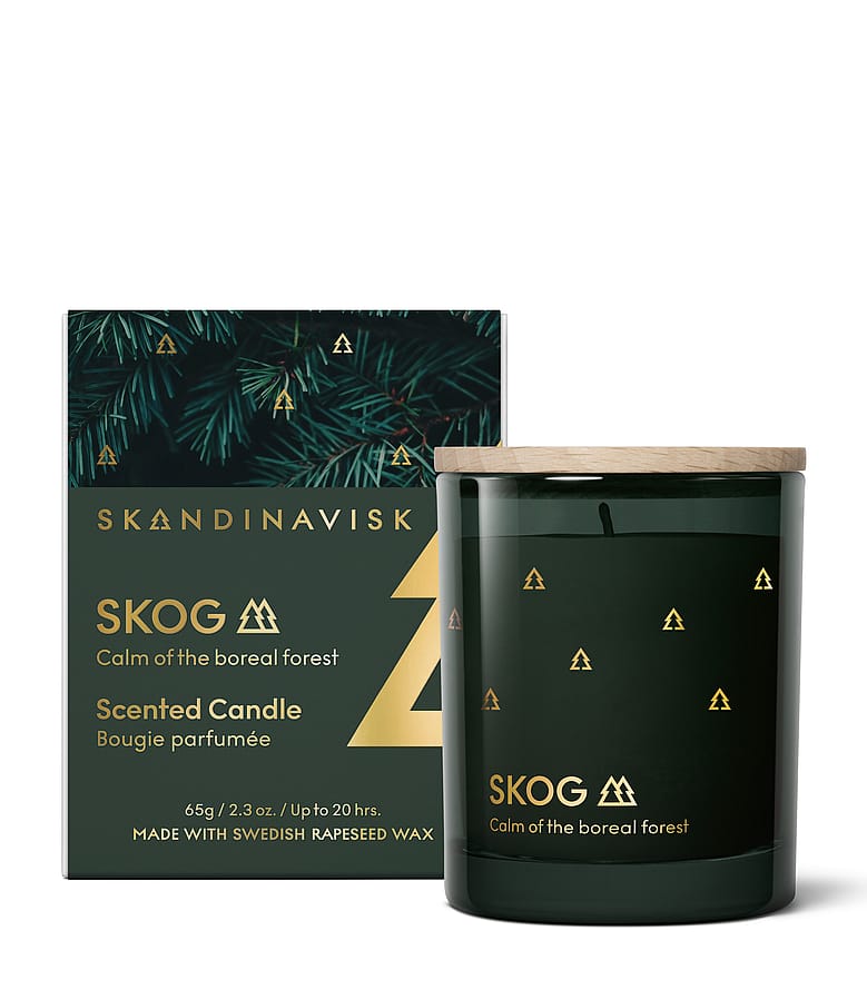 SKANDINAVISK Scented Candle Skog Special gold Edition 65 g