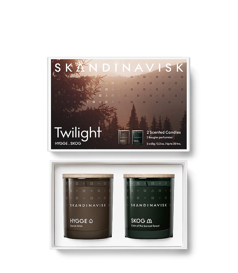 SKANDINAVISK Scented Candle Twilight Gavesæt