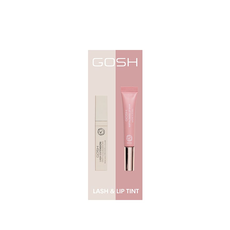 Gosh Copenhagen Lash & Lip Tint Gaveæske 001 Black