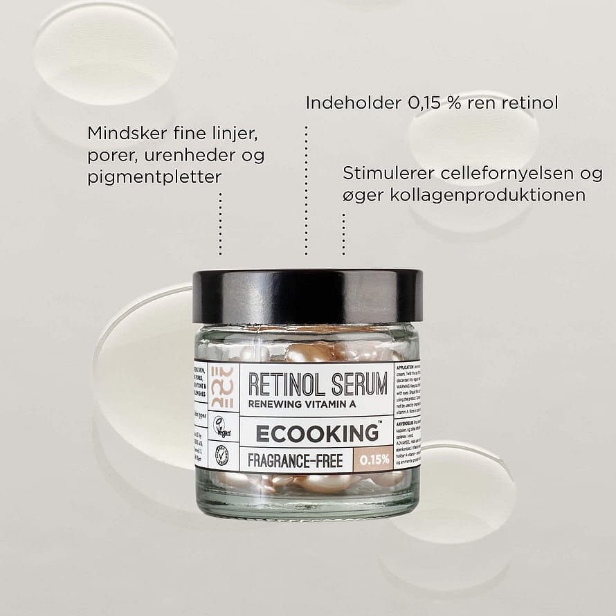 ECOOKING Retinol Serum 0,15% Capsules 60 pcs