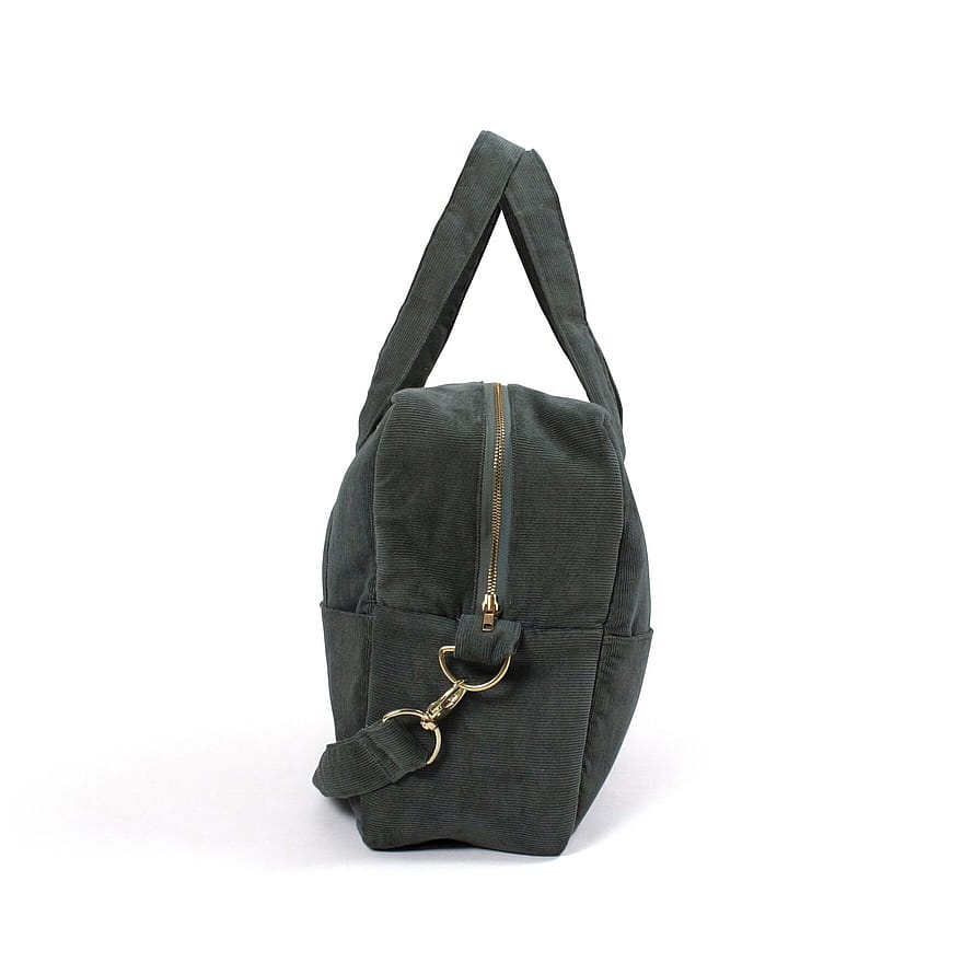 Filibabba Mommybag Fløjl Pine Green