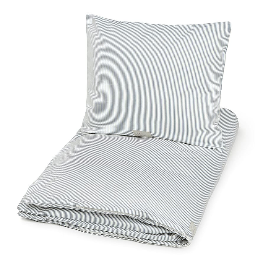 Cam Cam Copenhagen Baby Sengetøj Classic Stripes Blue 70 x 100 cm