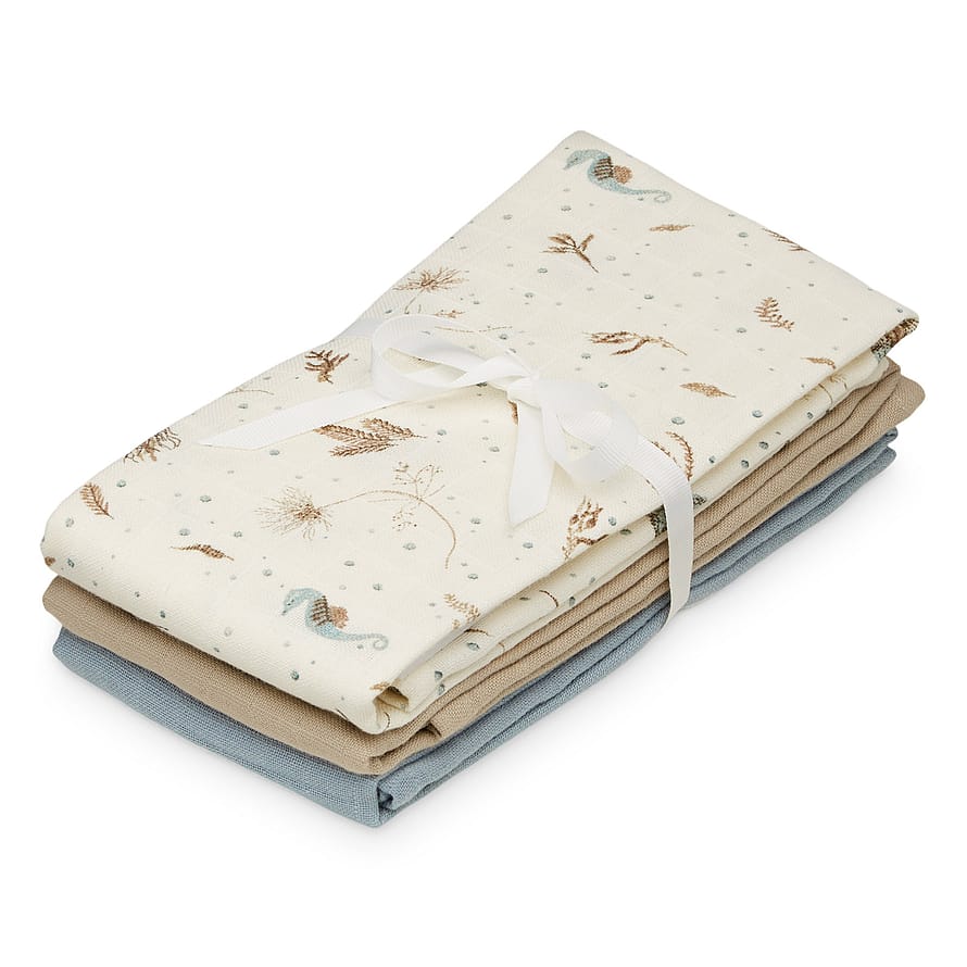 Cam Cam Copenhagen Stofble 3-Pak Sea Garden