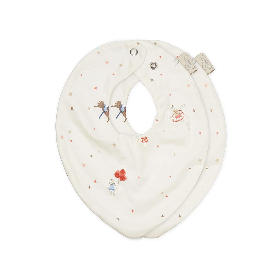 Cam Cam Copenhagen Bandana Bib 2-pak P98 Carousel