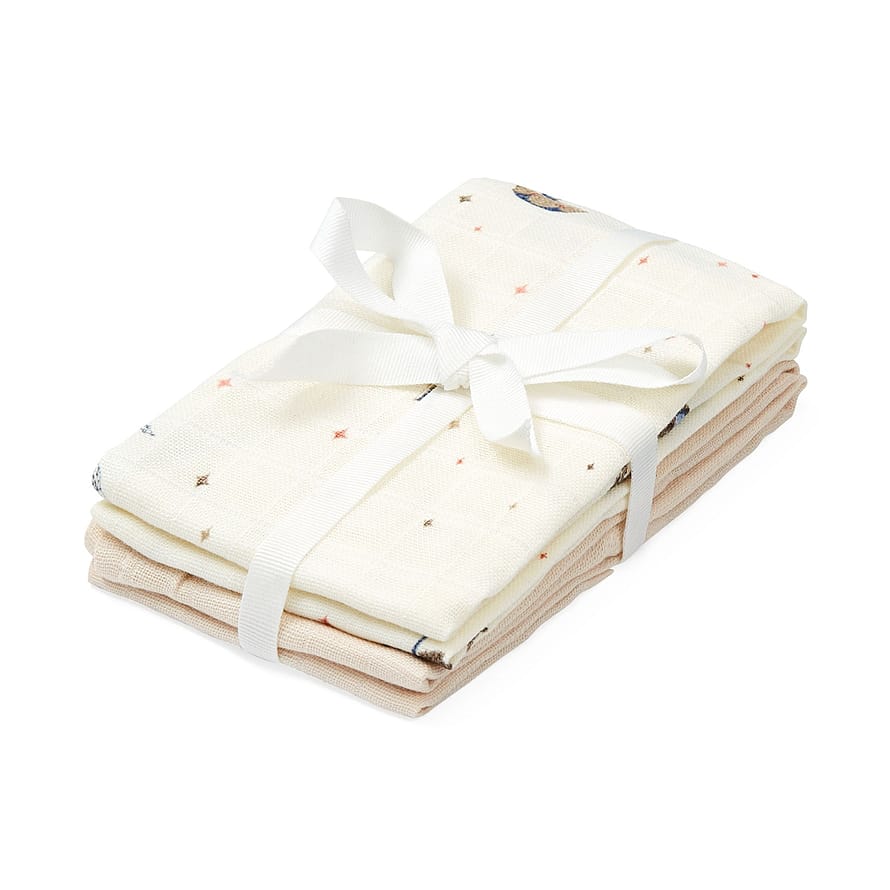 Cam Cam Copenhagen Wash Cloth 4-pak P98 Carousel