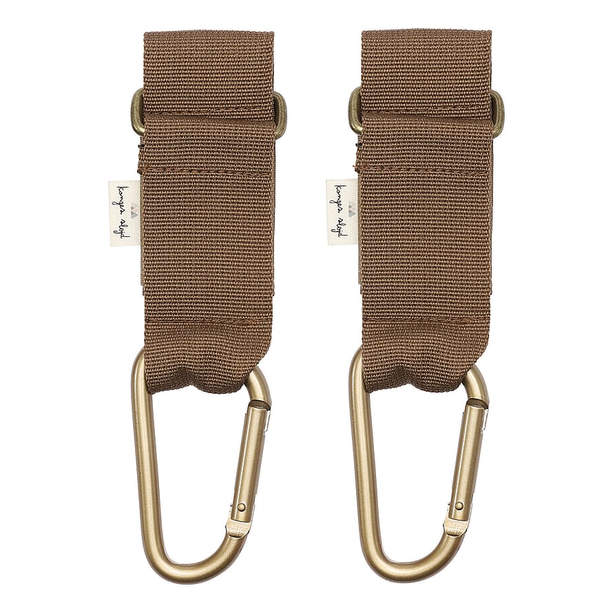 Konges Sløjd Stropper til barnevogn 2-pak Walnut