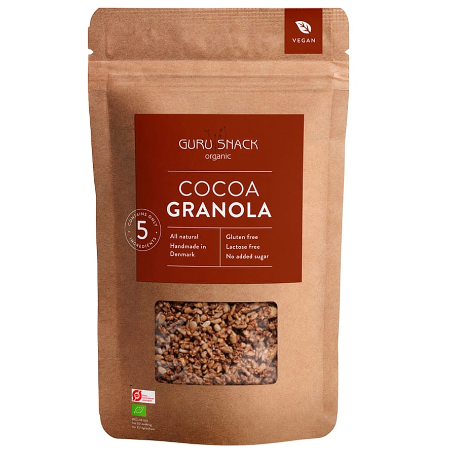 Guru Snack Cocoa Granola 350 g