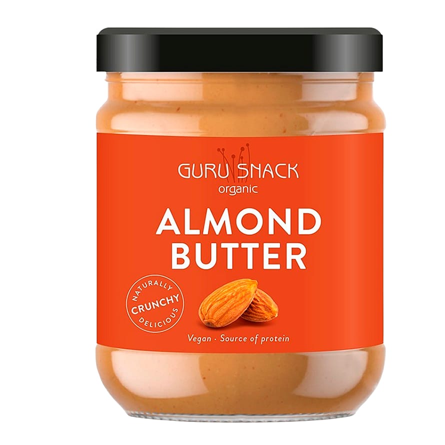 Guru Snack Almond Butter Crunchy Ø 500 g