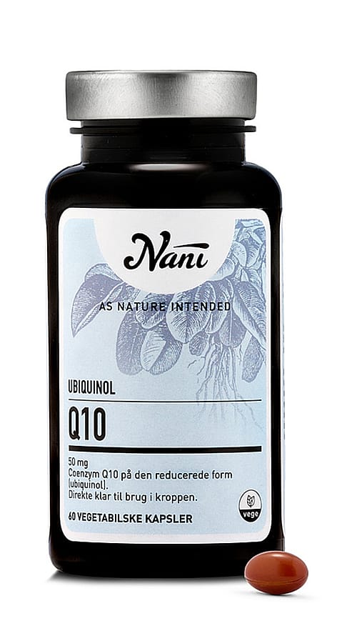 Nani Q10 Ubiquinol Vegetabilsk 60 kaps