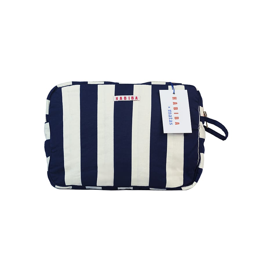 HABIBA Mumu Toiletry Bag Indigo