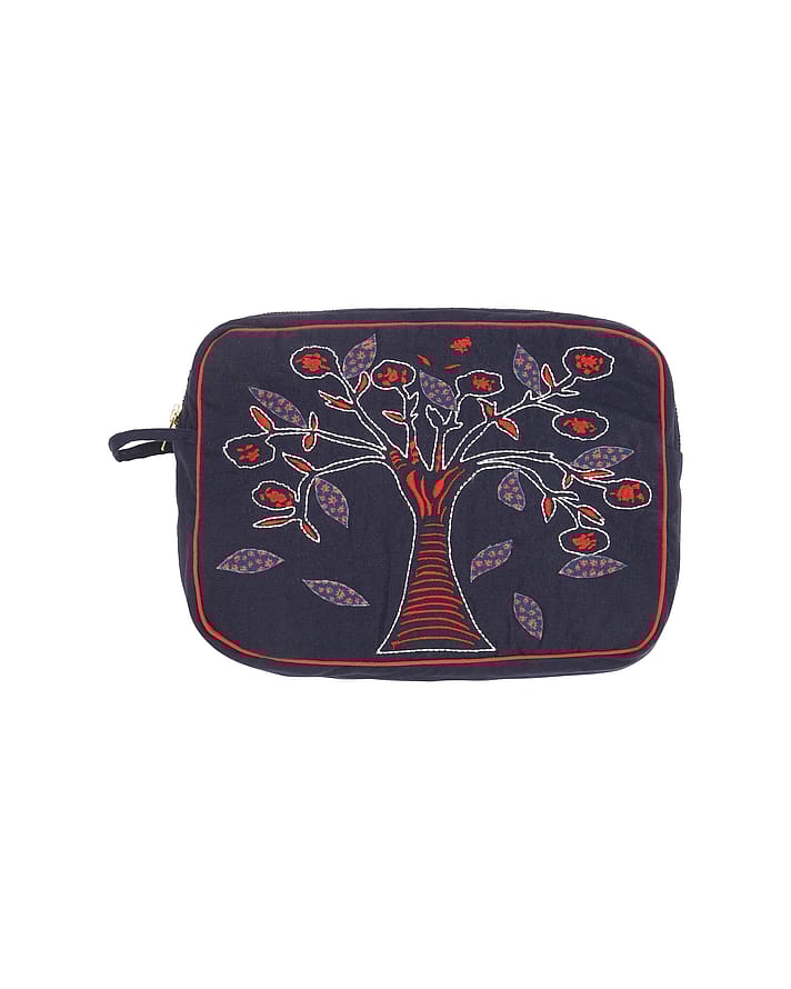 HABIBA Bohemia Toiletry Bag Indigo