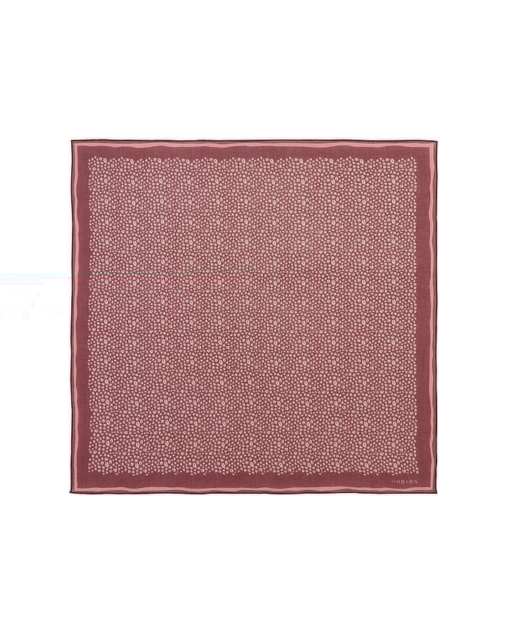 HABIBA Autumn Leaf Bandana Burgundy