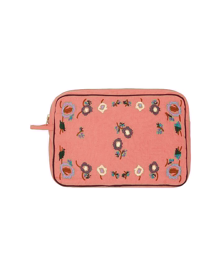 HABIBA Flora Toiletry Bag Berry