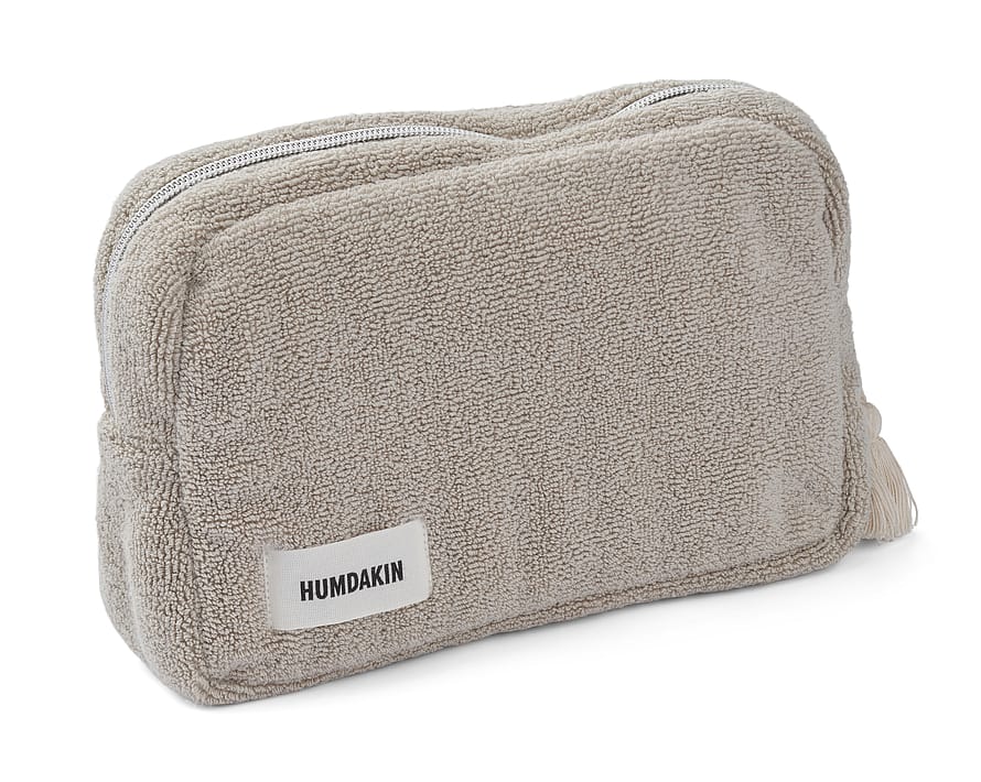 HUMDAKIN Terry Toilettaske Light Stone 22x14x7 cm