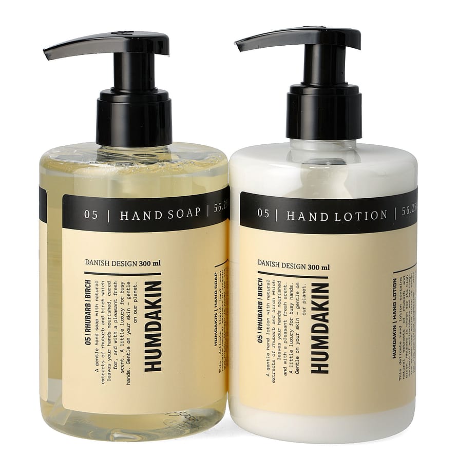 HUMDAKIN 05 Hand Care Kit 300 ml x 2 Rhubarb & Birch