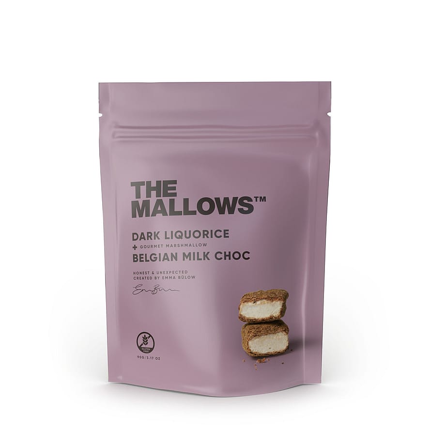 The Mallows Marshmallows Dark Liquorice