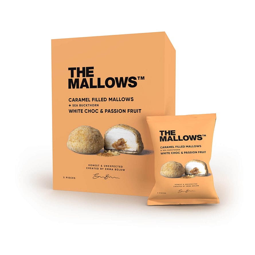 The Mallows Marshmallow Caramel Filled Passion + Sea Buckthorn