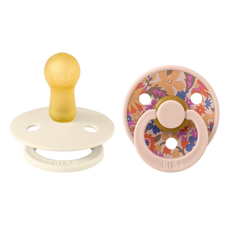 BIBS x Liberty Colour June Bloss Bloss Sut Latex 2-pak Blush Mix Str. 2