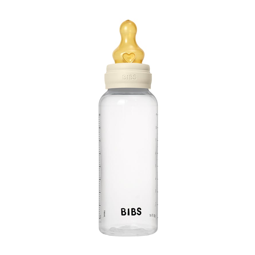 BIBS Sutteflaske Medium Flow Latex Ivory 270 ml
