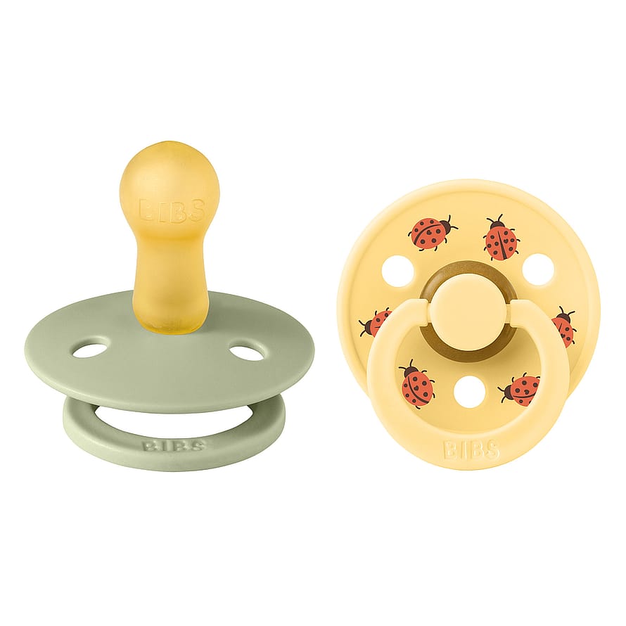 BIBS Pac Studio Col Bumblebee Latex Sage Size 2 2 Pack