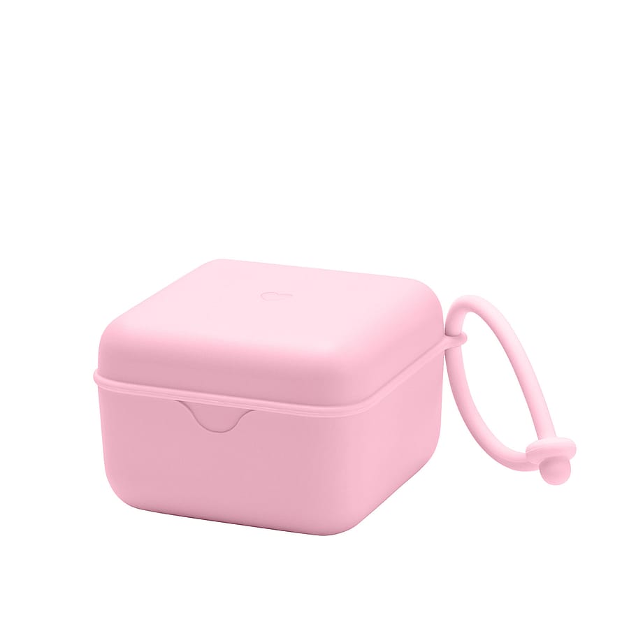 BIBS Pacifier Box Pink
