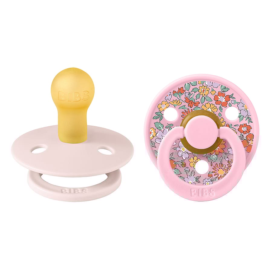 BIBS x Liberty Pacifier Colour 2-Pak Petal Mix Oscar Meadow Latex Size 1